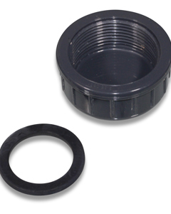 Thread hood, PVC, 1 1/2", NP10